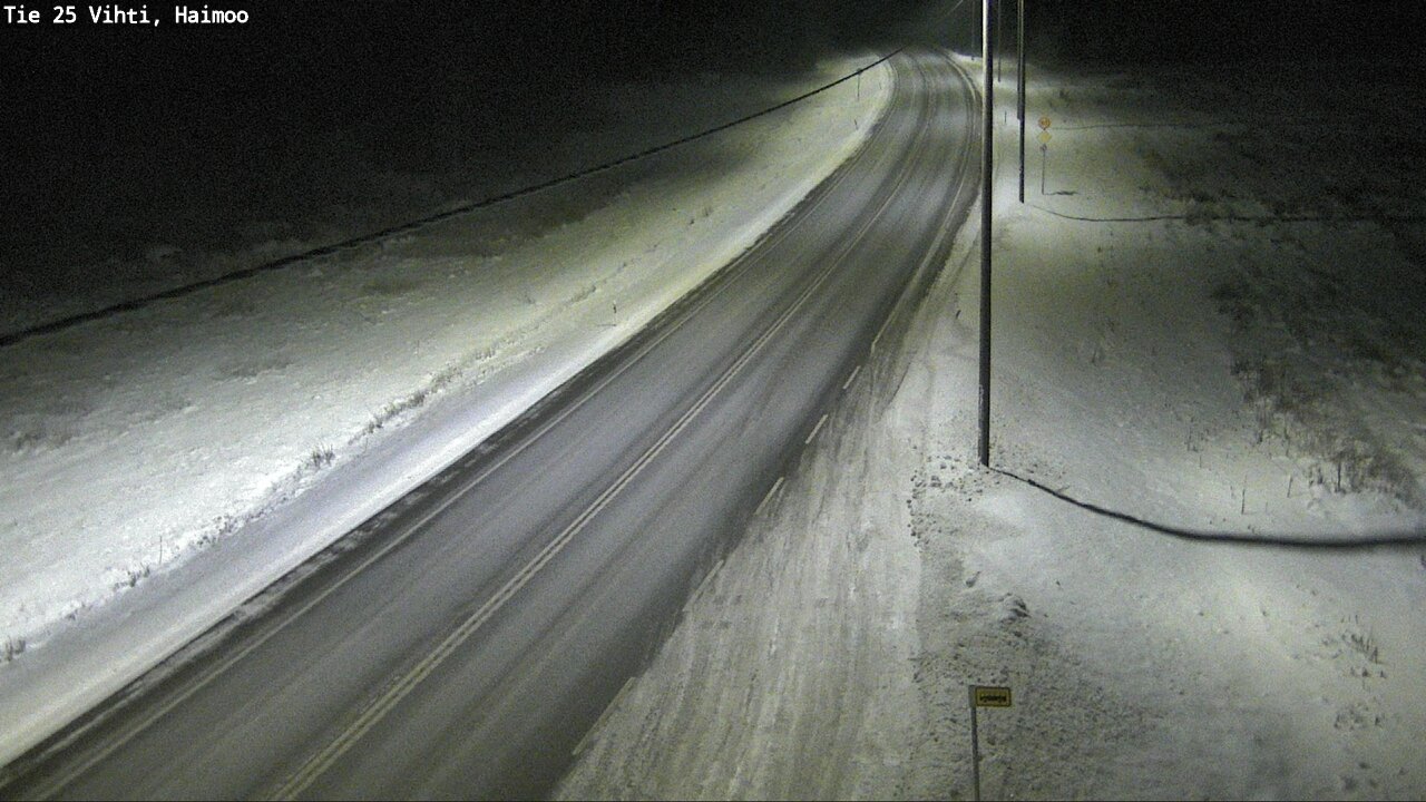 Weather Camera Image Road 25 Vihti, Haimoo, Vihti, Uusimaa