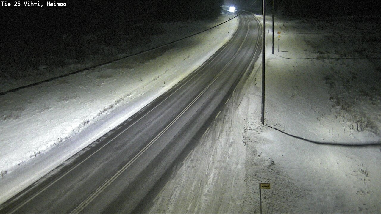 Weather Camera Image Road 25 Vihti, Haimoo, Vihti, Uusimaa