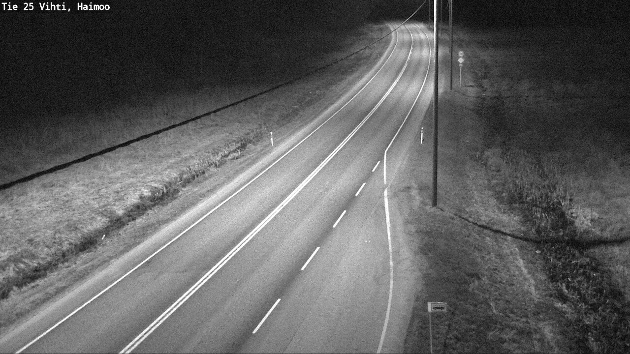 Weather Camera Image Road 25 Vihti, Haimoo, Vihti, Uusimaa