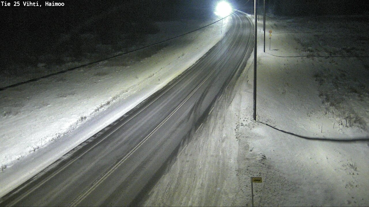 Weather Camera Image Road 25 Vihti, Haimoo, Vihti, Uusimaa
