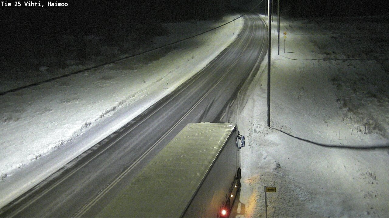 Weather Camera Image Road 25 Vihti, Haimoo, Vihti, Uusimaa