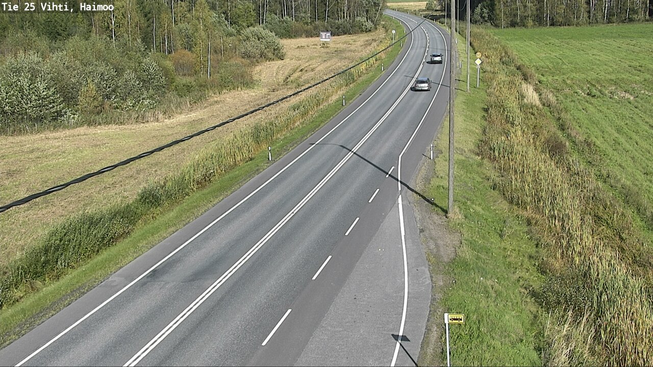 Weather Camera Image Road 25 Vihti, Haimoo, Vihti, Uusimaa