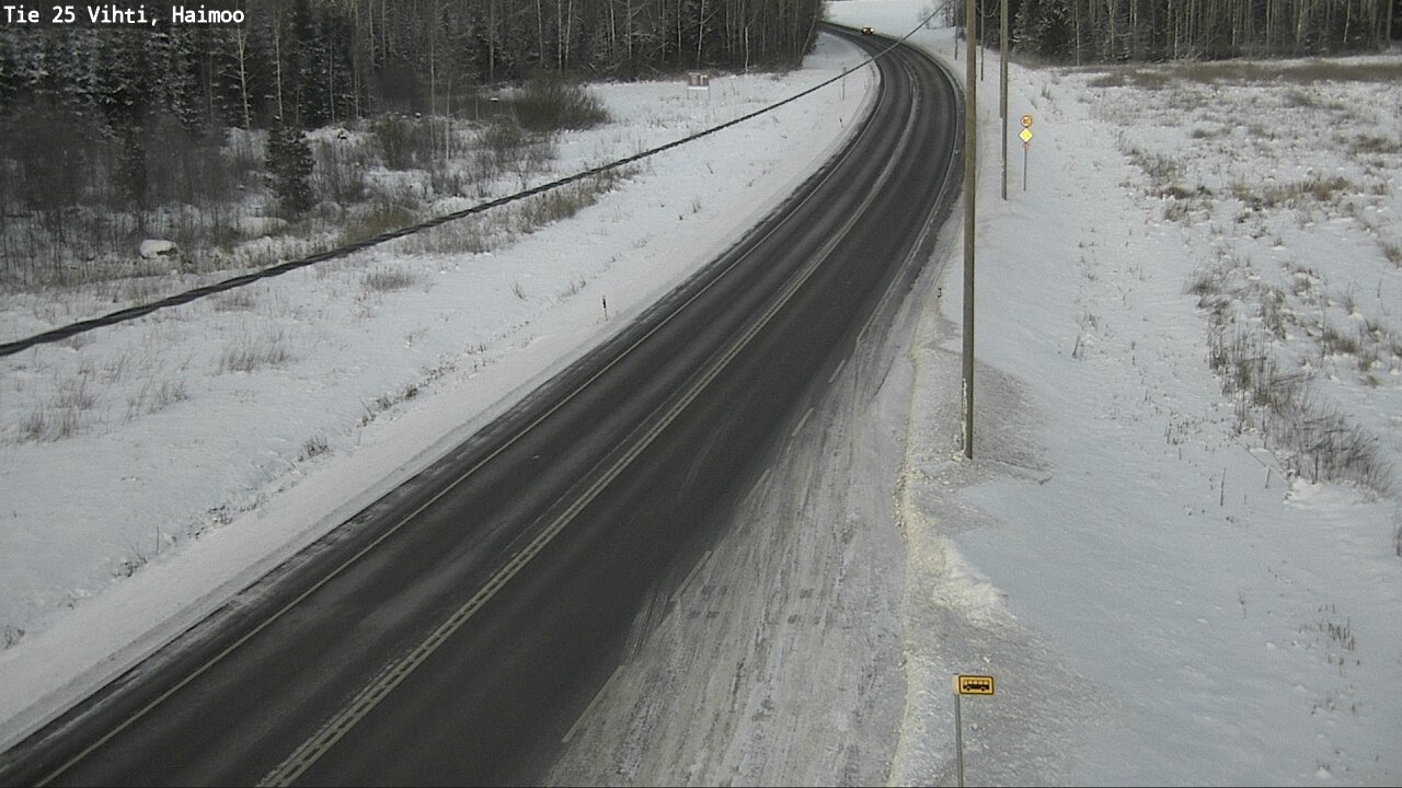 Weather Camera Image Road 25 Vihti, Haimoo, Vihti, Uusimaa