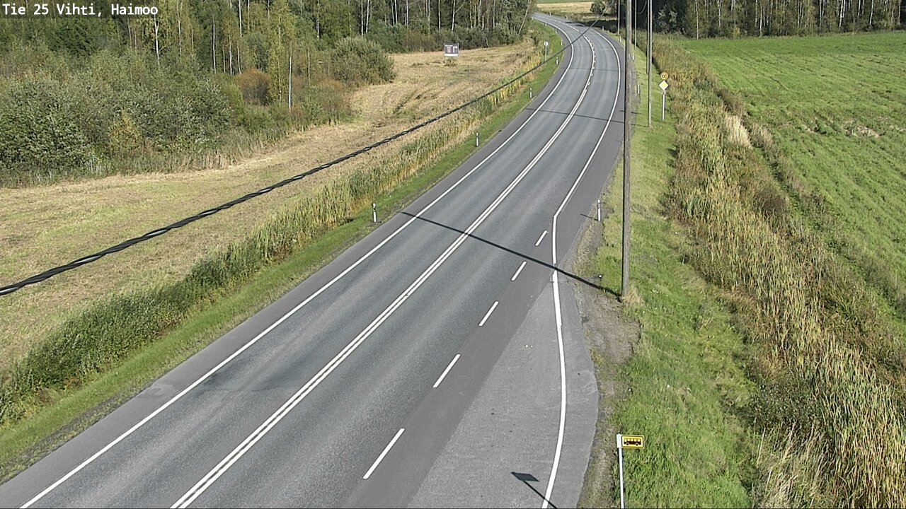 Weather Camera Image Road 25 Vihti, Haimoo, Vihti, Uusimaa