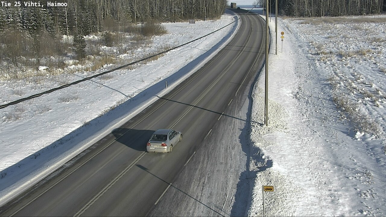 Weather Camera Image Road 25 Vihti, Haimoo, Vihti, Uusimaa