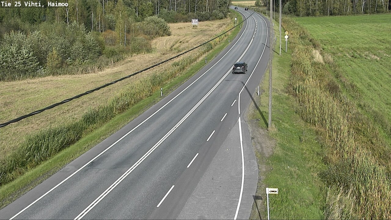 Weather Camera Image Road 25 Vihti, Haimoo, Vihti, Uusimaa