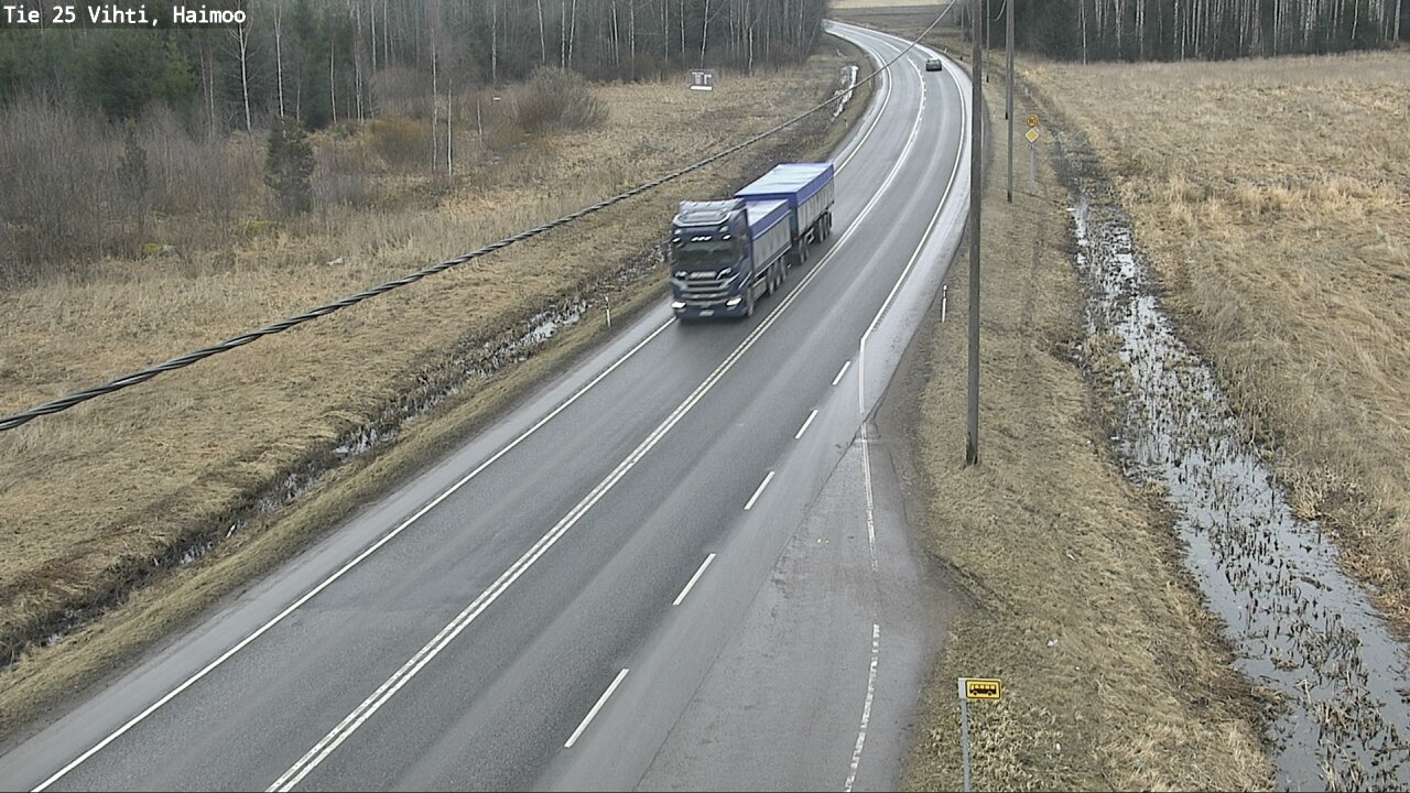 Weather Camera Image Road 25 Vihti, Haimoo, Vihti, Uusimaa