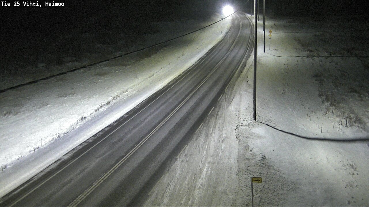 Weather Camera Image Road 25 Vihti, Haimoo, Vihti, Uusimaa