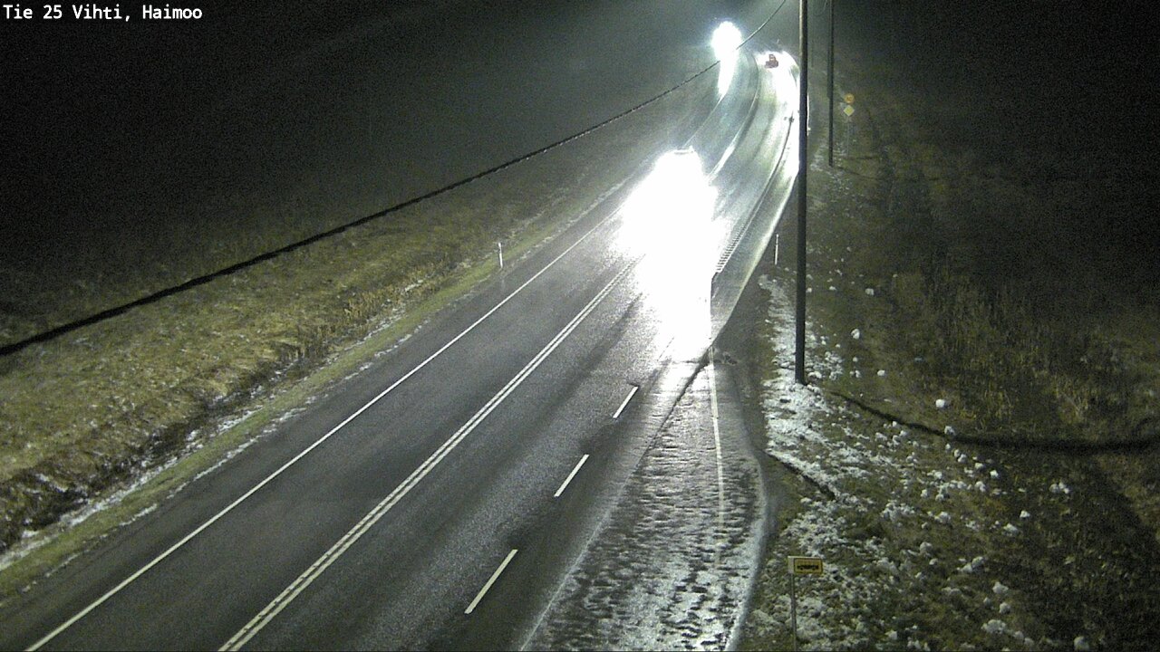 Weather Camera Image Road 25 Vihti, Haimoo, Vihti, Uusimaa