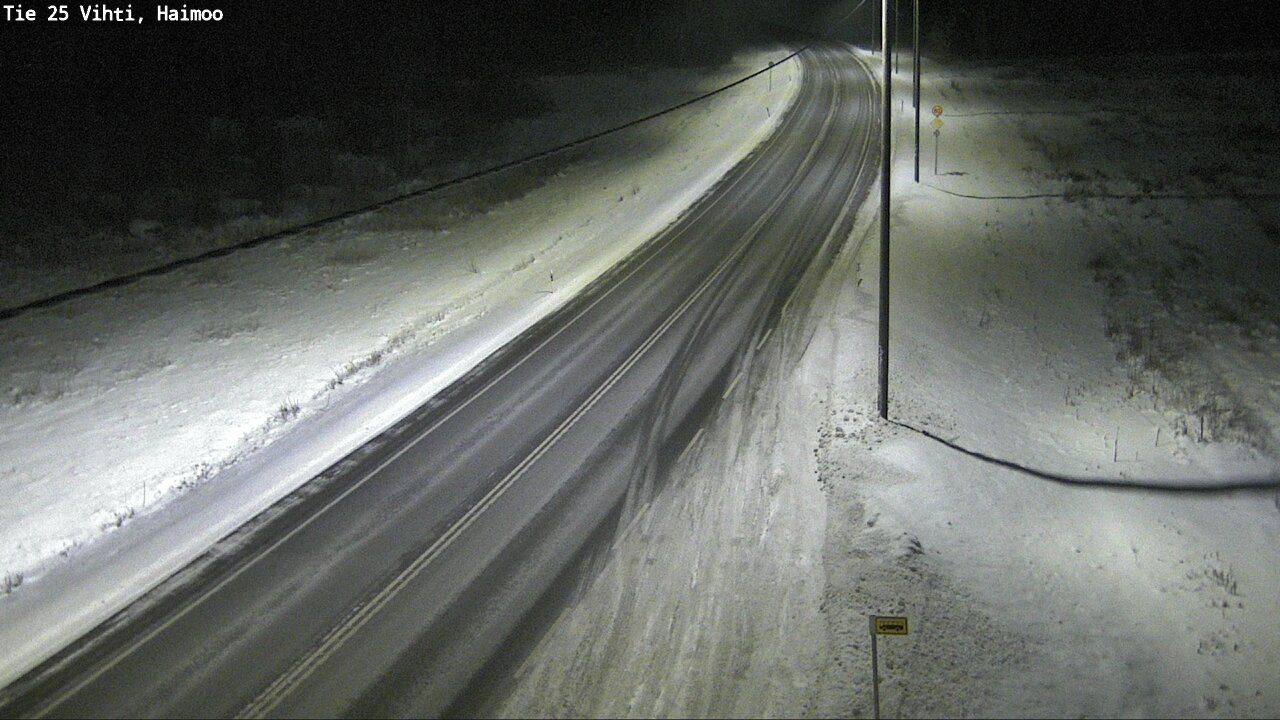 Weather Camera Image Road 25 Vihti, Haimoo, Vihti, Uusimaa