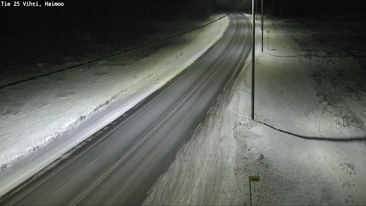 Weather Camera Image Road 25 Vihti, Haimoo, Vihti, Uusimaa