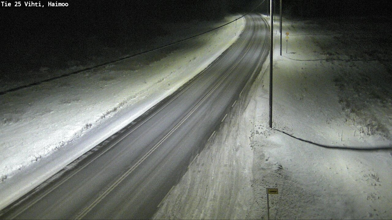 Weather Camera Image Road 25 Vihti, Haimoo, Vihti, Uusimaa