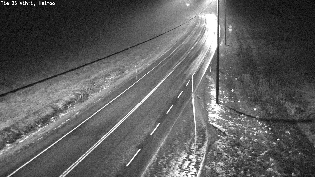Weather Camera Image Road 25 Vihti, Haimoo, Vihti, Uusimaa