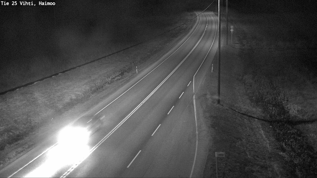 Weather Camera Image Road 25 Vihti, Haimoo, Vihti, Uusimaa