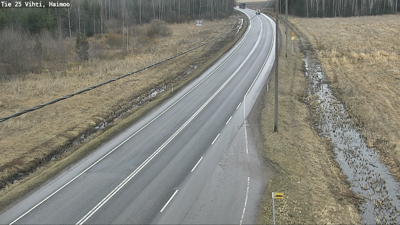Weather Camera Image Road 25 Vihti, Haimoo, Vihti, Uusimaa