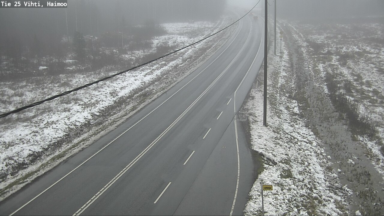 Weather Camera Image Road 25 Vihti, Haimoo, Vihti, Uusimaa