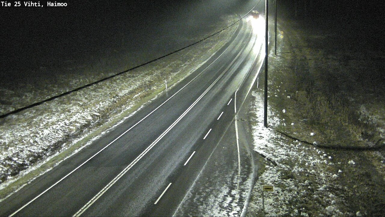 Weather Camera Image Road 25 Vihti, Haimoo, Vihti, Uusimaa