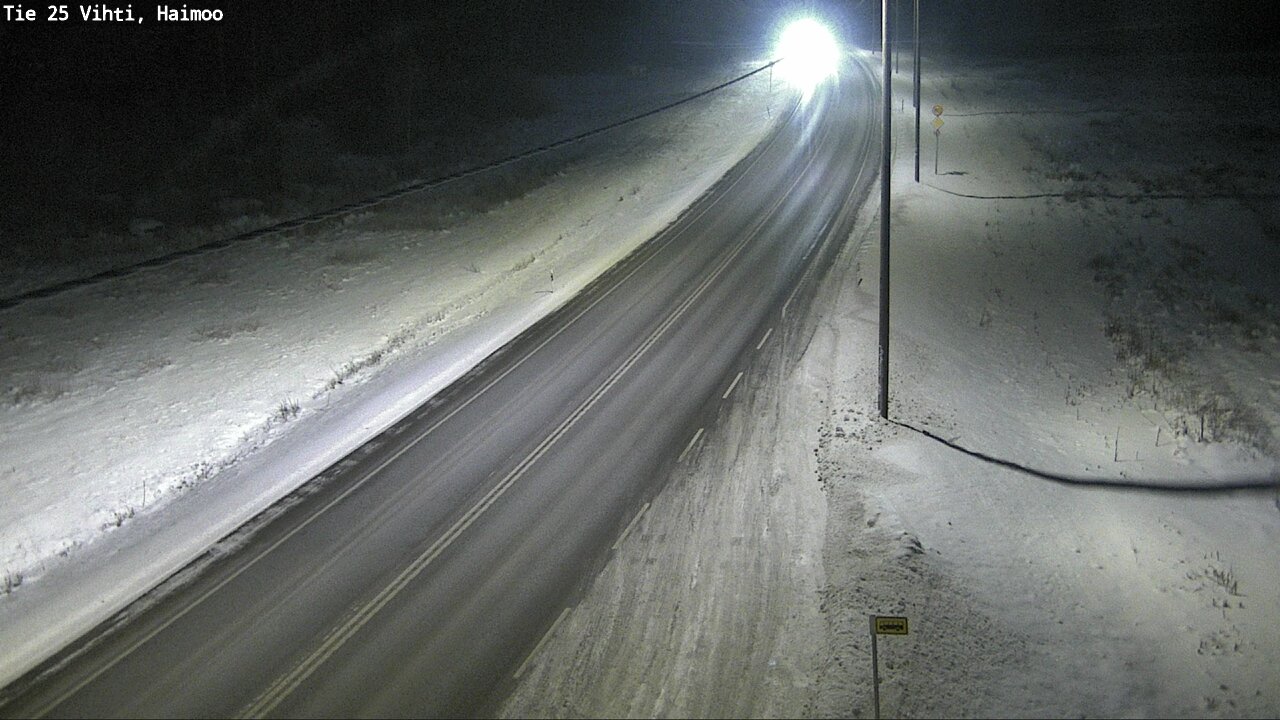 Weather Camera Image Road 25 Vihti, Haimoo, Vihti, Uusimaa