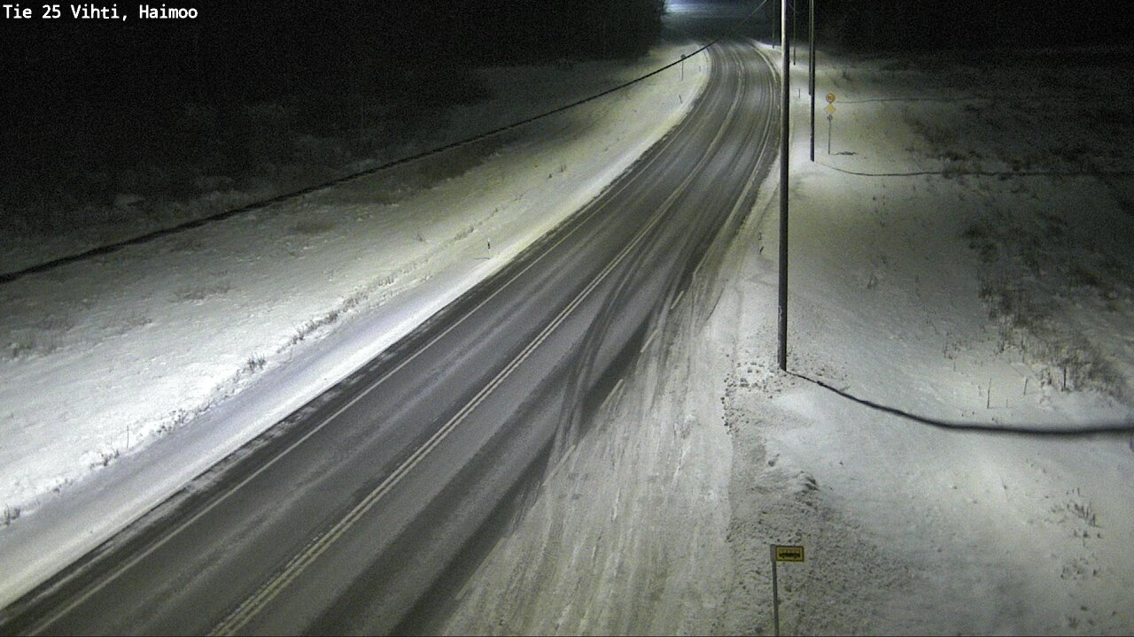 Weather Camera Image Road 25 Vihti, Haimoo, Vihti, Uusimaa
