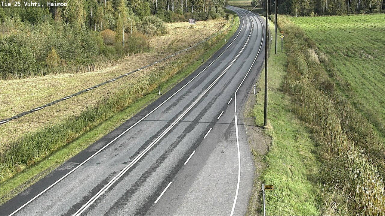 Weather Camera Image Road 25 Vihti, Haimoo, Vihti, Uusimaa