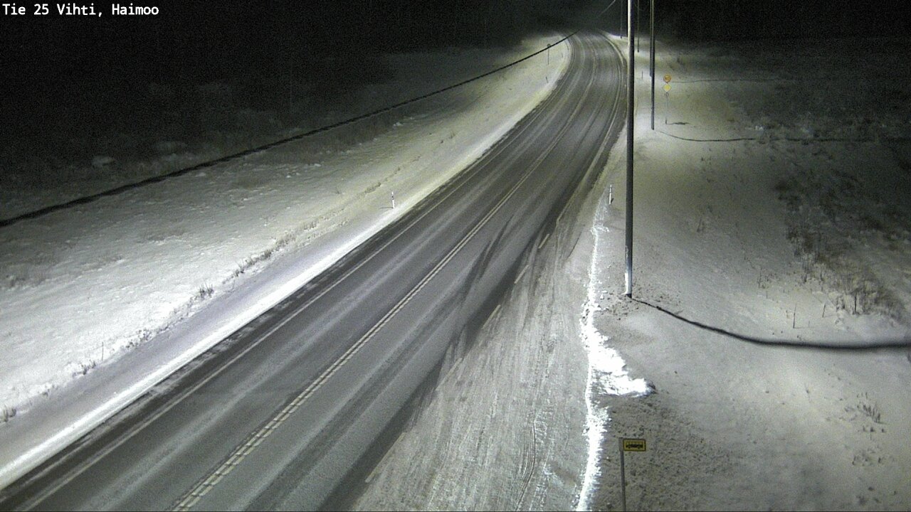 Weather Camera Image Road 25 Vihti, Haimoo, Vihti, Uusimaa