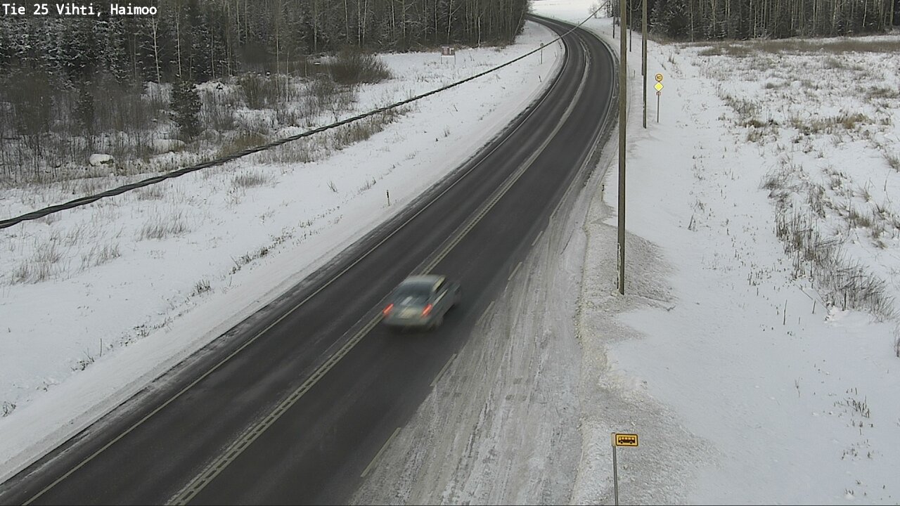 Weather Camera Image Road 25 Vihti, Haimoo, Vihti, Uusimaa