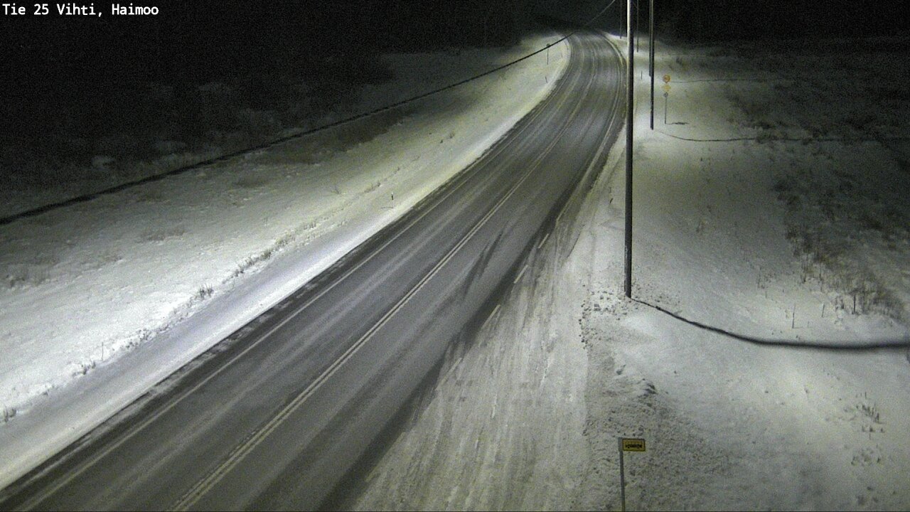 Weather Camera Image Road 25 Vihti, Haimoo, Vihti, Uusimaa