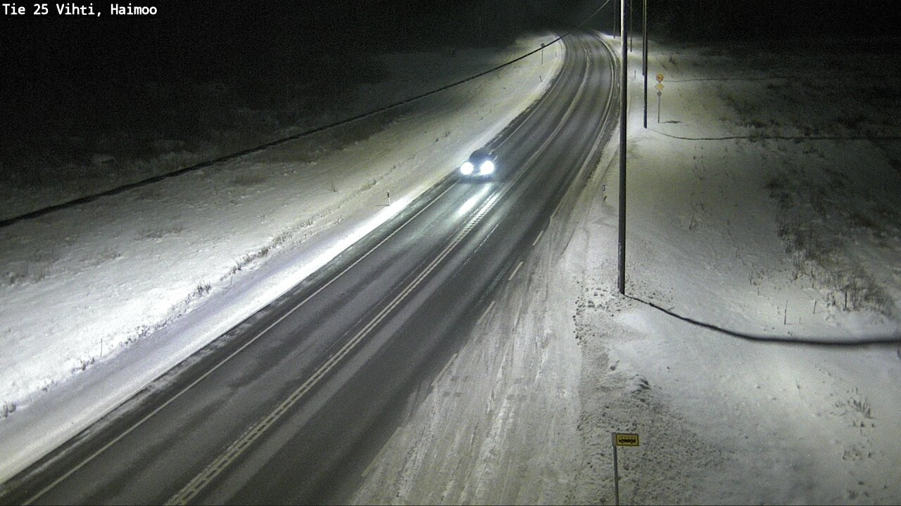 Weather Camera Image Road 25 Vihti, Haimoo, Vihti, Uusimaa