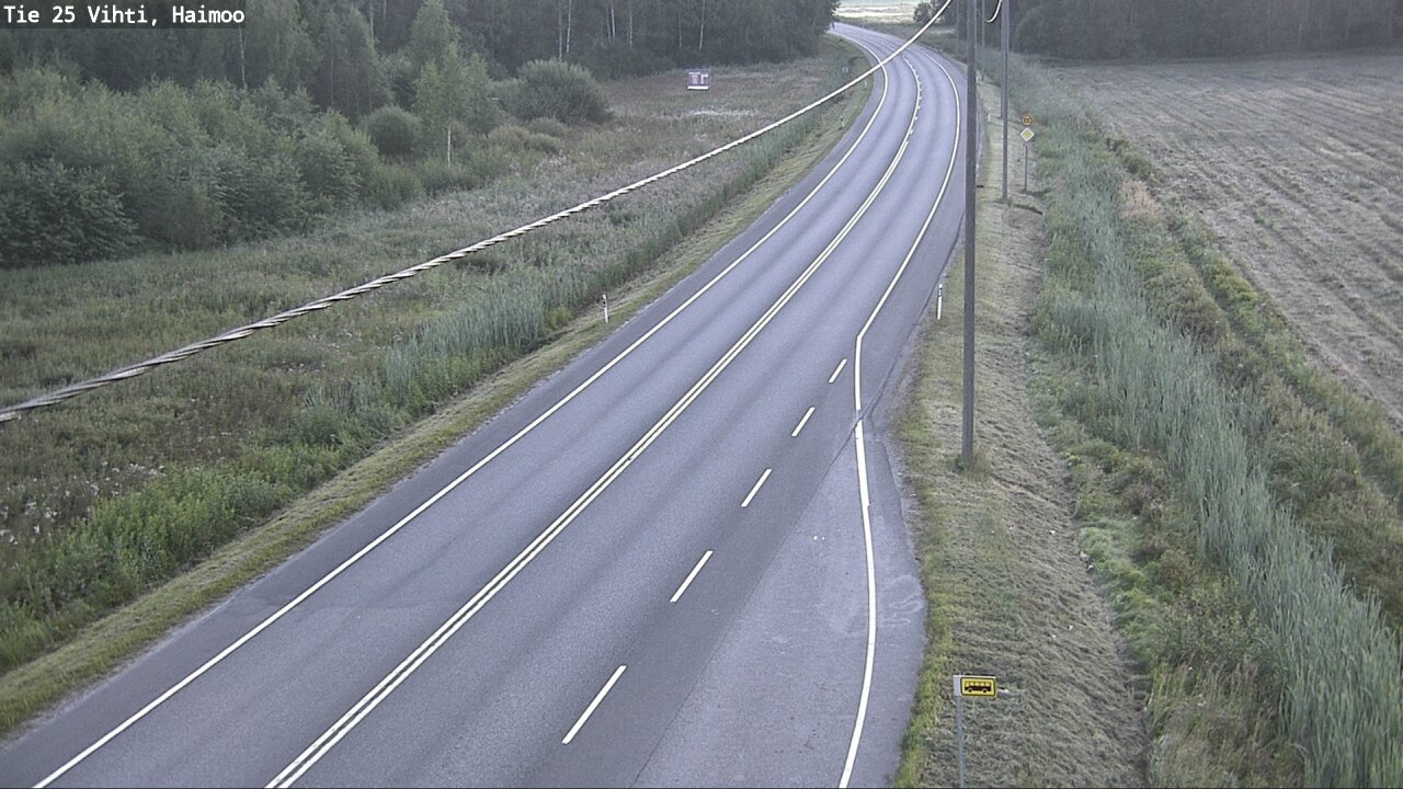 Weather Camera Image Road 25 Vihti, Haimoo, Vihti, Uusimaa