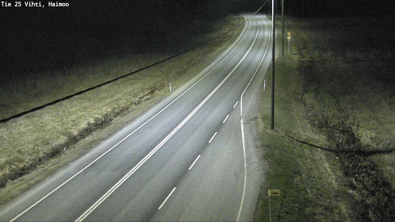 Weather Camera Image Road 25 Vihti, Haimoo, Vihti, Uusimaa