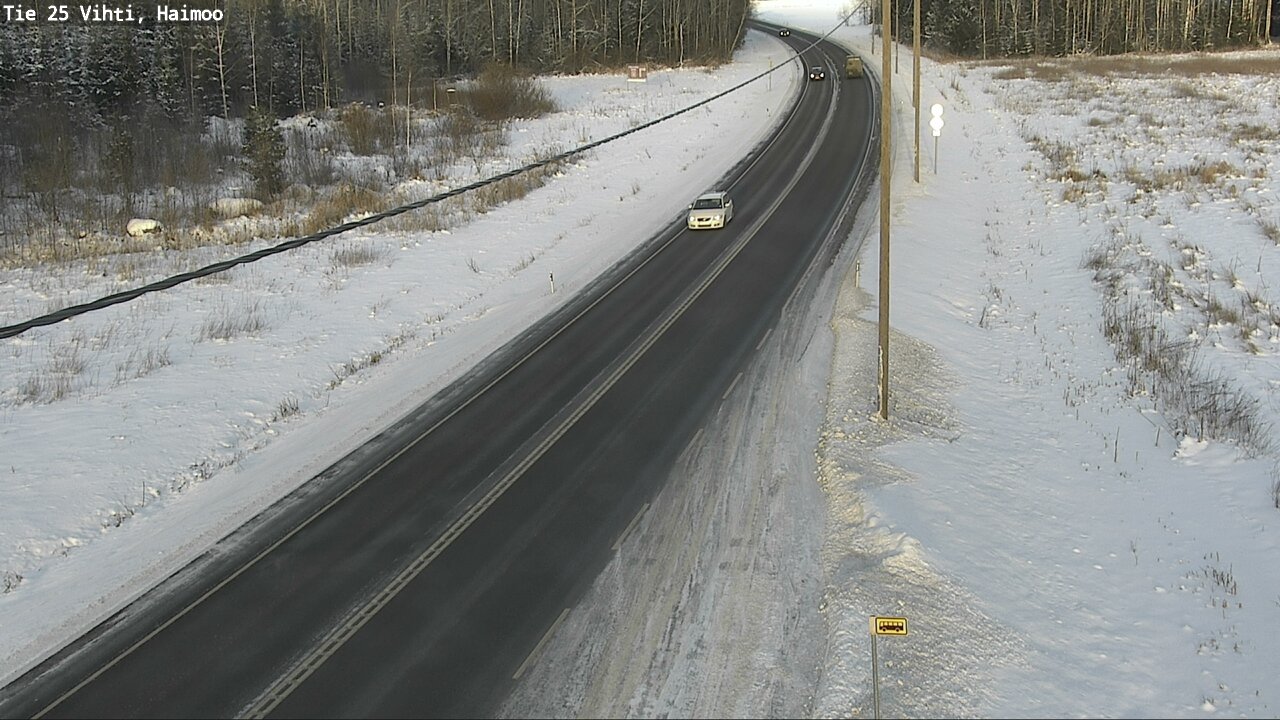 Weather Camera Image Road 25 Vihti, Haimoo, Vihti, Uusimaa