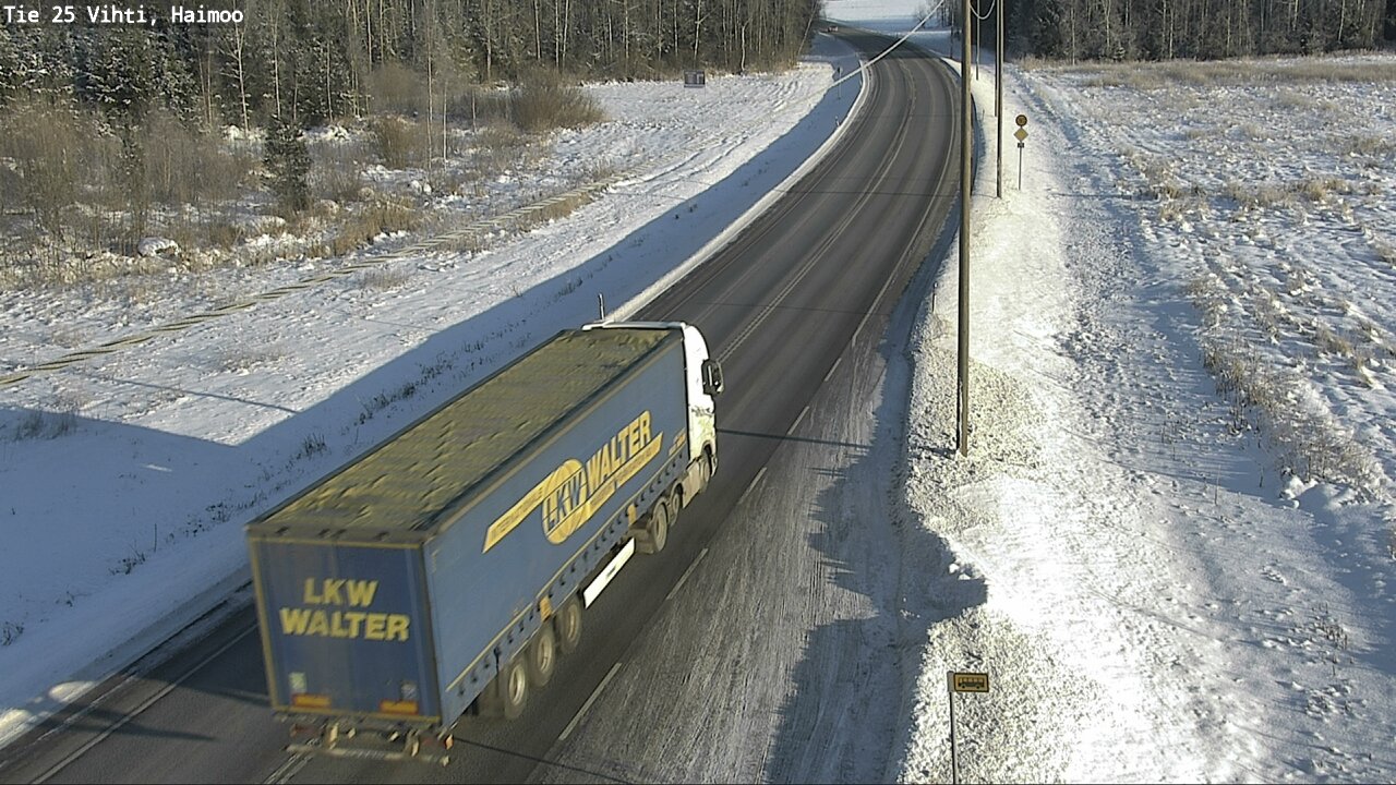 Weather Camera Image Road 25 Vihti, Haimoo, Vihti, Uusimaa