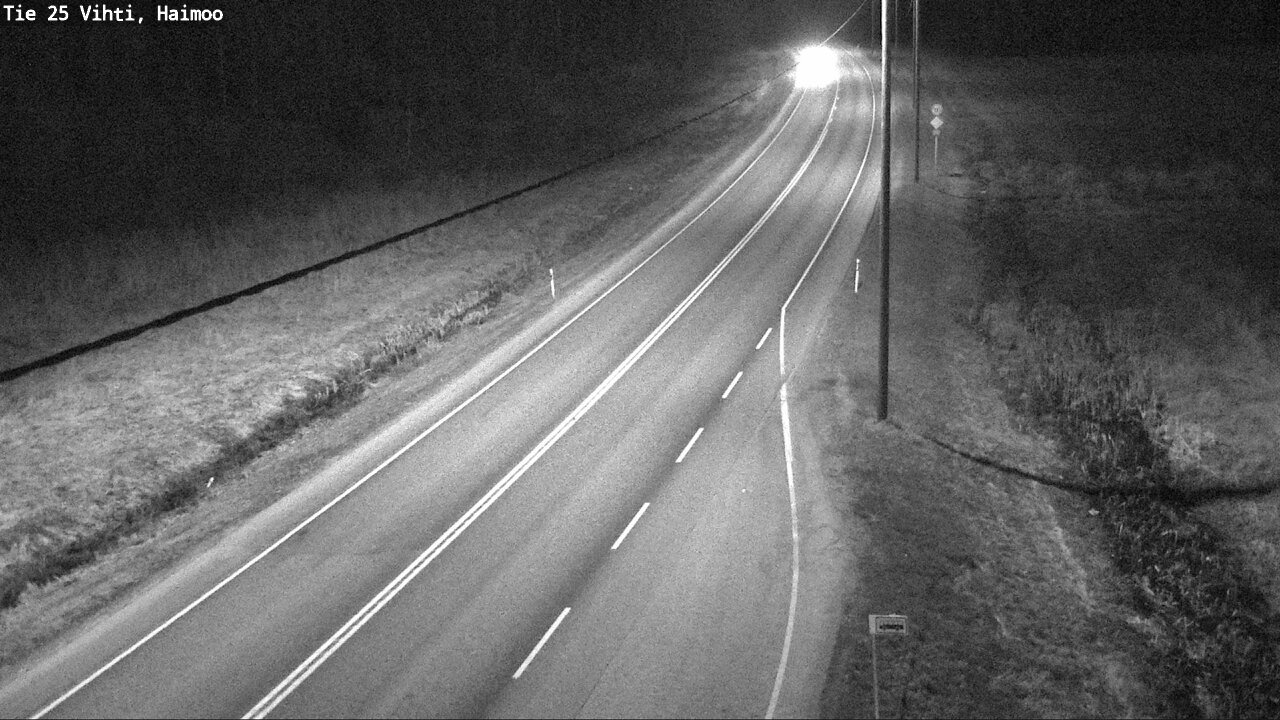 Weather Camera Image Road 25 Vihti, Haimoo, Vihti, Uusimaa