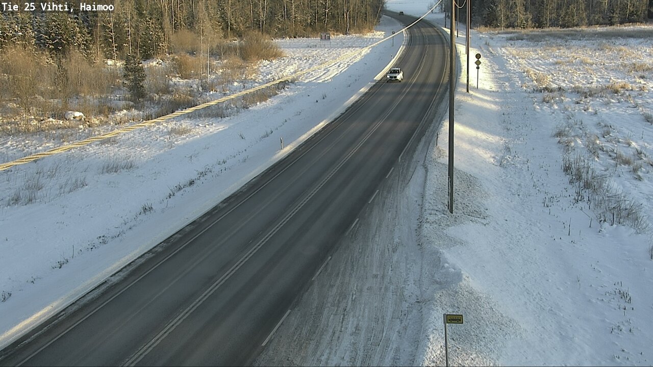 Weather Camera Image Road 25 Vihti, Haimoo, Vihti, Uusimaa