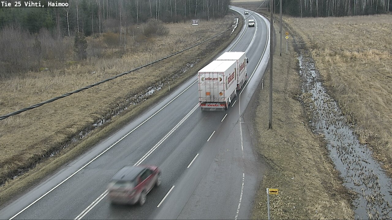 Weather Camera Image Road 25 Vihti, Haimoo, Vihti, Uusimaa