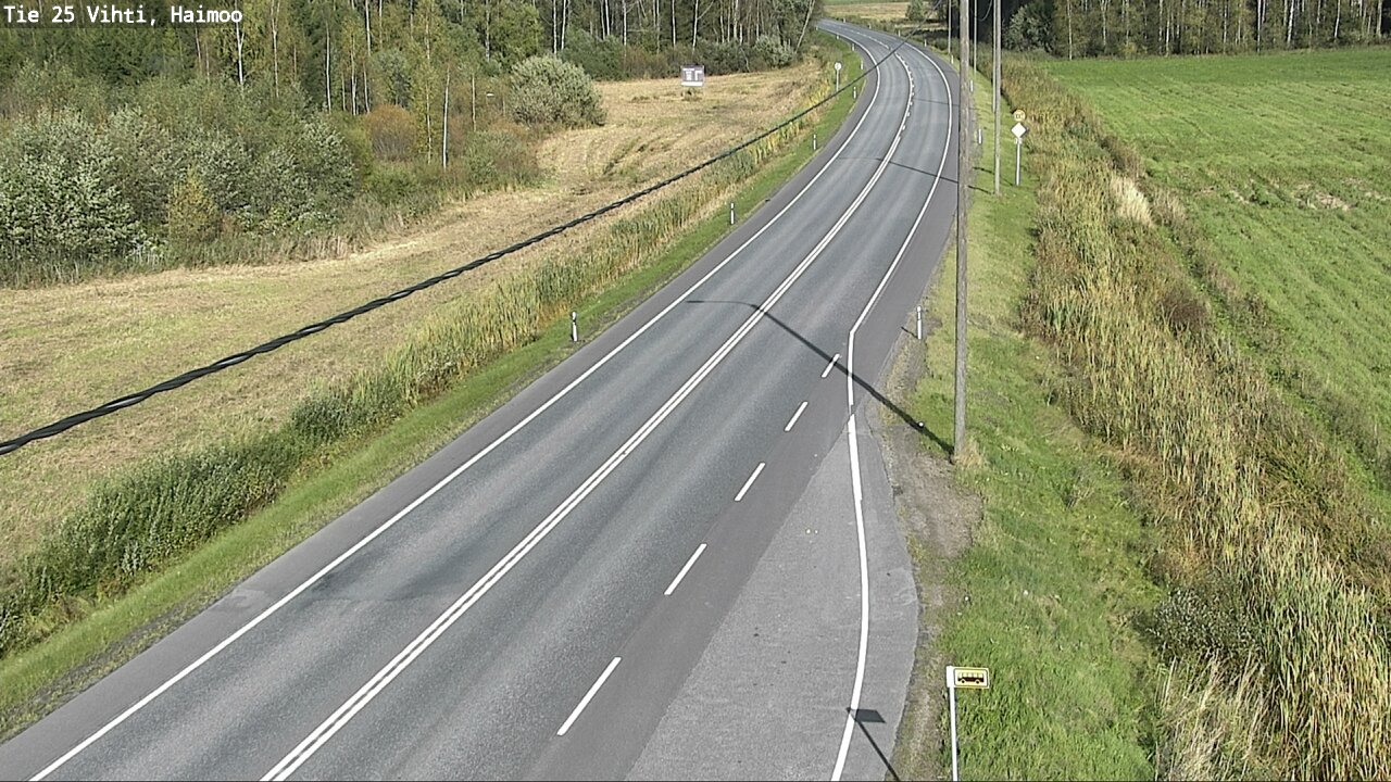 Weather Camera Image Road 25 Vihti, Haimoo, Vihti, Uusimaa