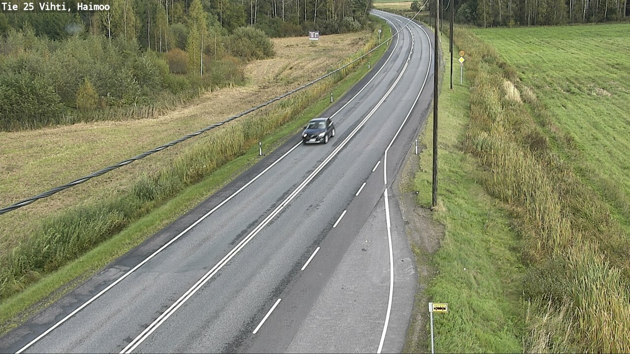Weather Camera Image Road 25 Vihti, Haimoo, Vihti, Uusimaa