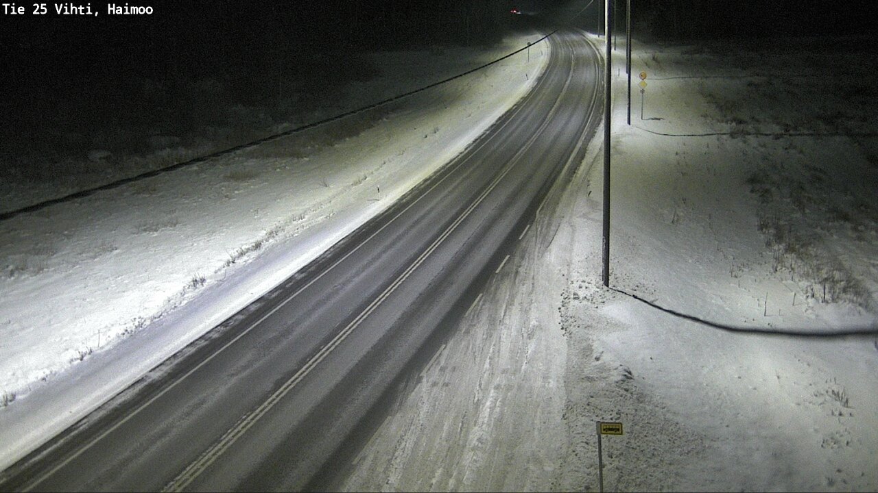 Weather Camera Image Road 25 Vihti, Haimoo, Vihti, Uusimaa