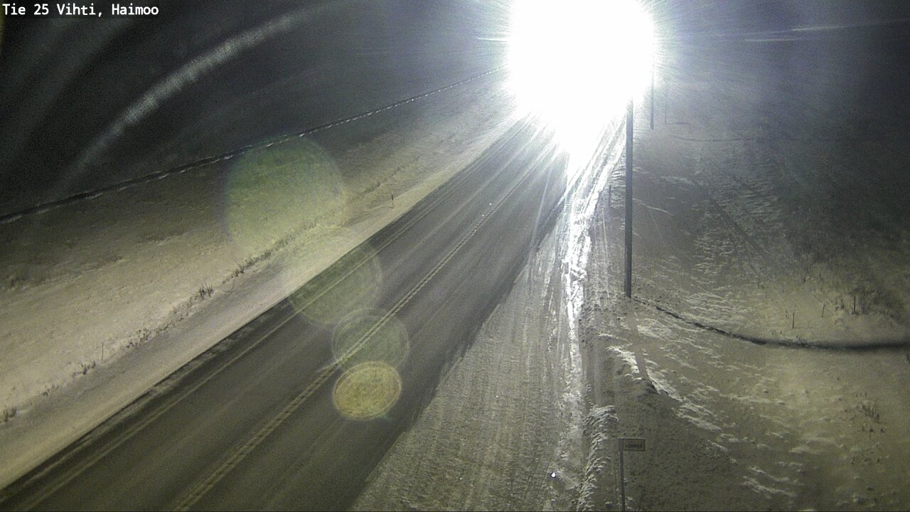 Weather Camera Image Road 25 Vihti, Haimoo, Vihti, Uusimaa