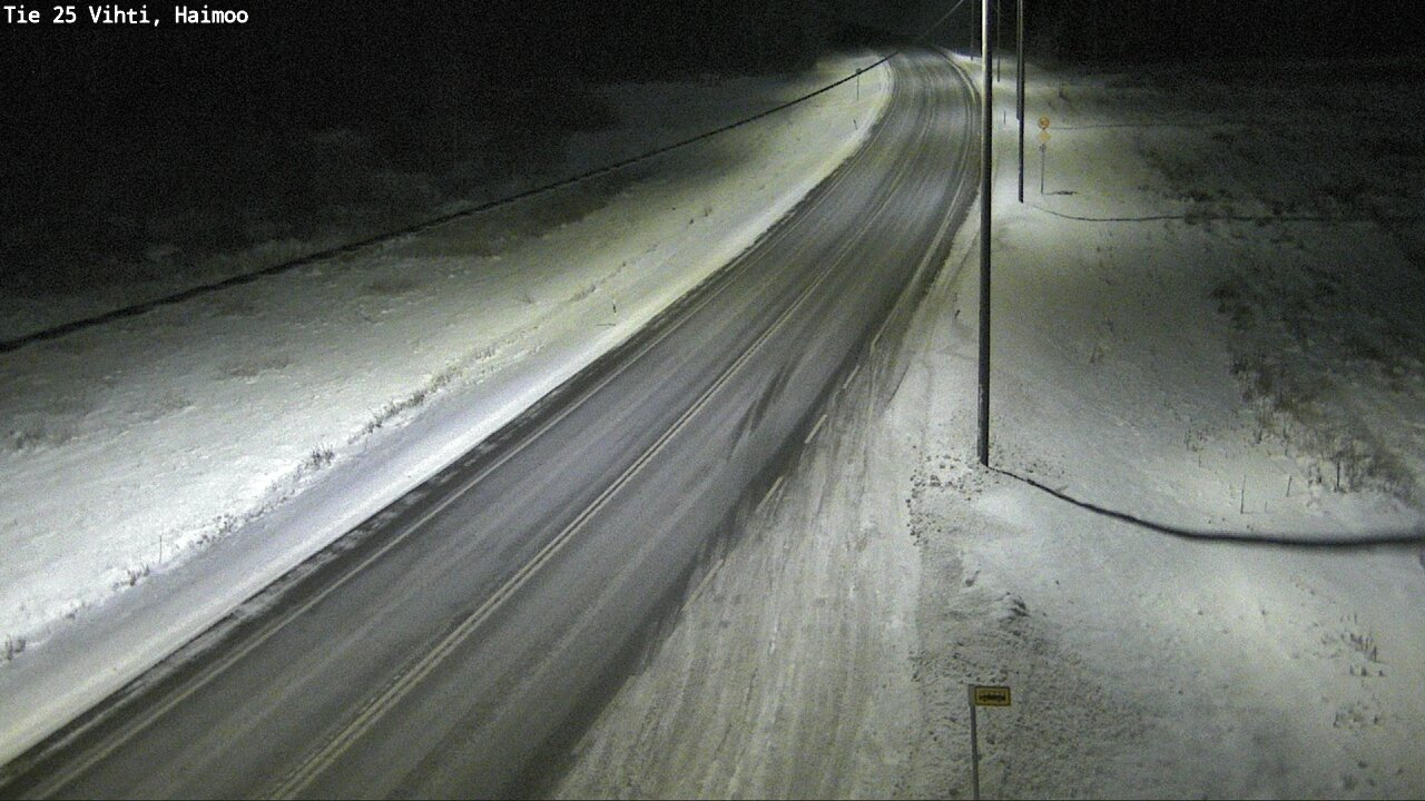 Weather Camera Image Road 25 Vihti, Haimoo, Vihti, Uusimaa