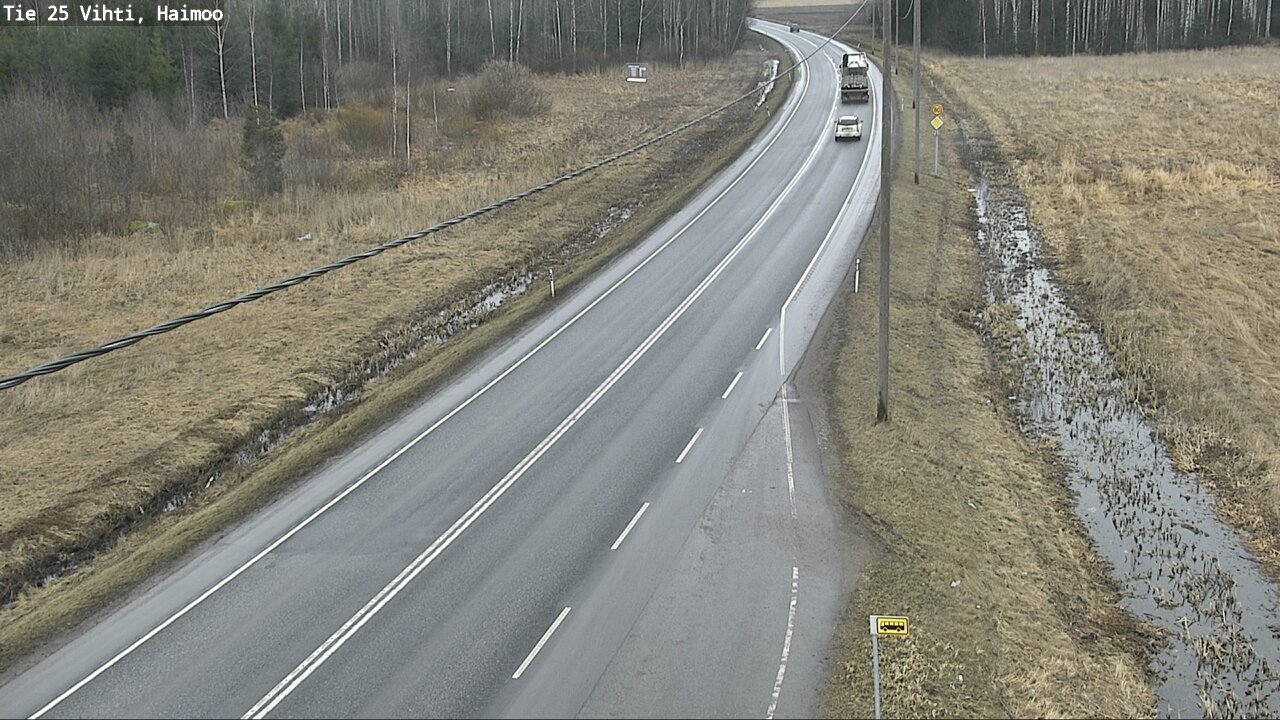 Weather Camera Image Road 25 Vihti, Haimoo, Vihti, Uusimaa
