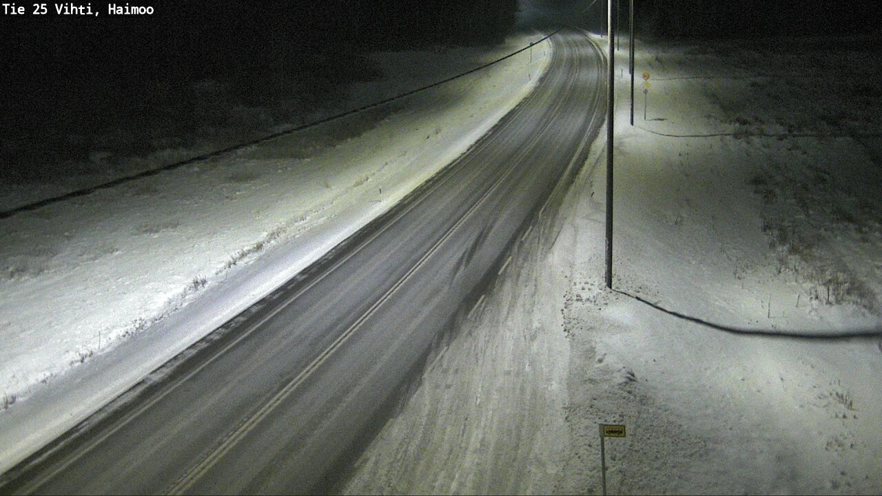 Weather Camera Image Road 25 Vihti, Haimoo, Vihti, Uusimaa