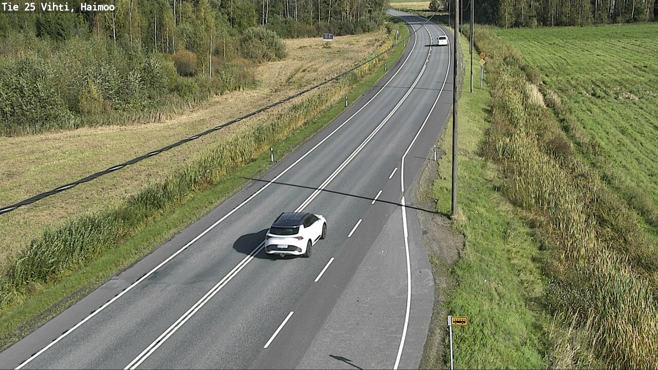 Weather Camera Image Road 25 Vihti, Haimoo, Vihti, Uusimaa