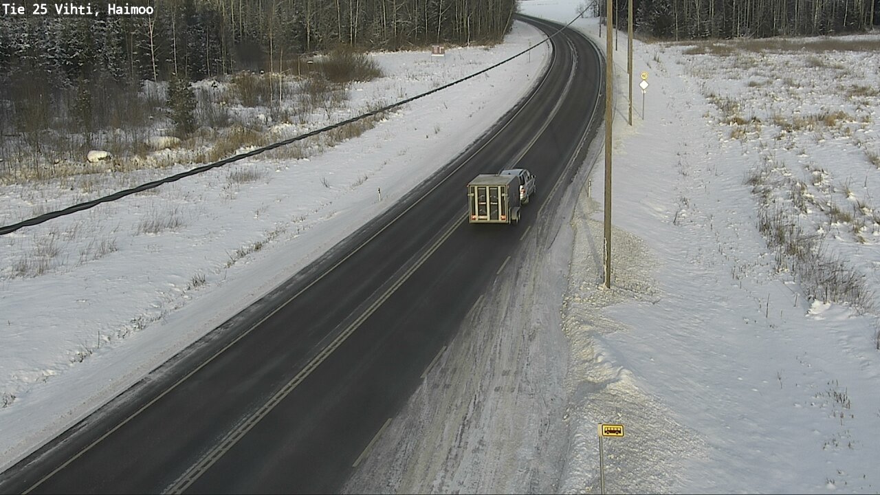 Weather Camera Image Road 25 Vihti, Haimoo, Vihti, Uusimaa
