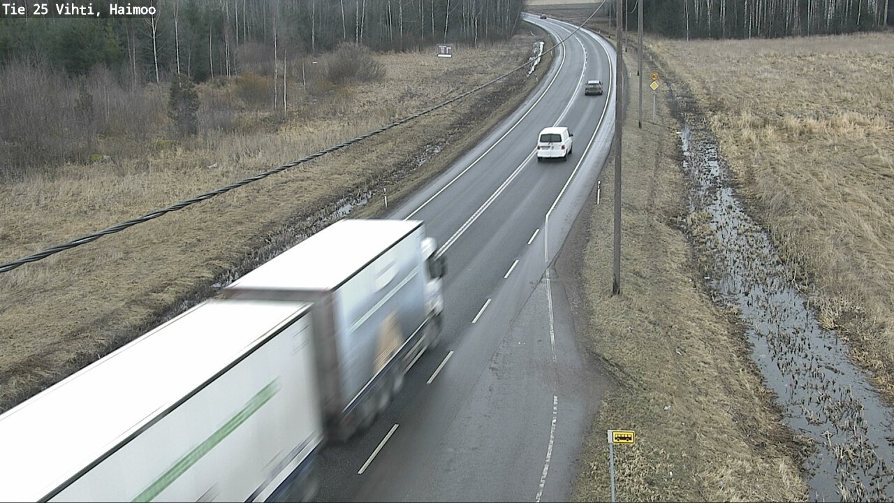 Weather Camera Image Road 25 Vihti, Haimoo, Vihti, Uusimaa