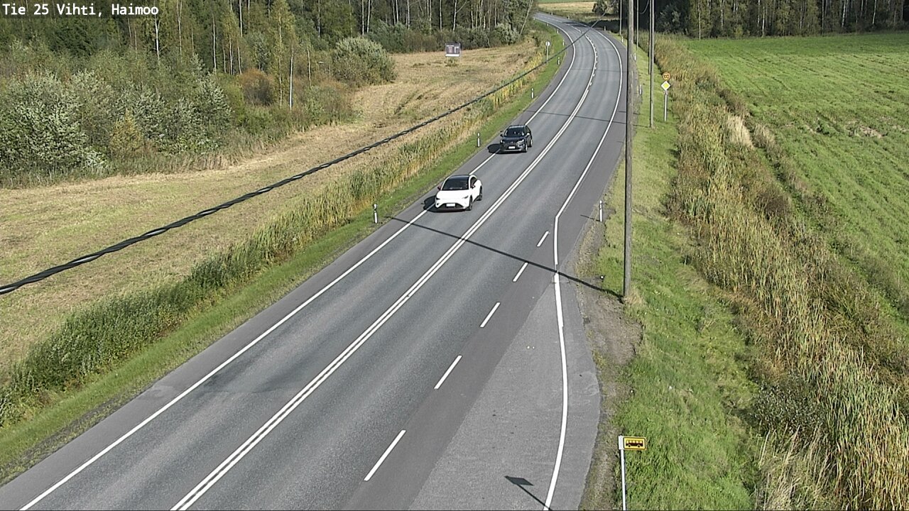 Weather Camera Image Road 25 Vihti, Haimoo, Vihti, Uusimaa