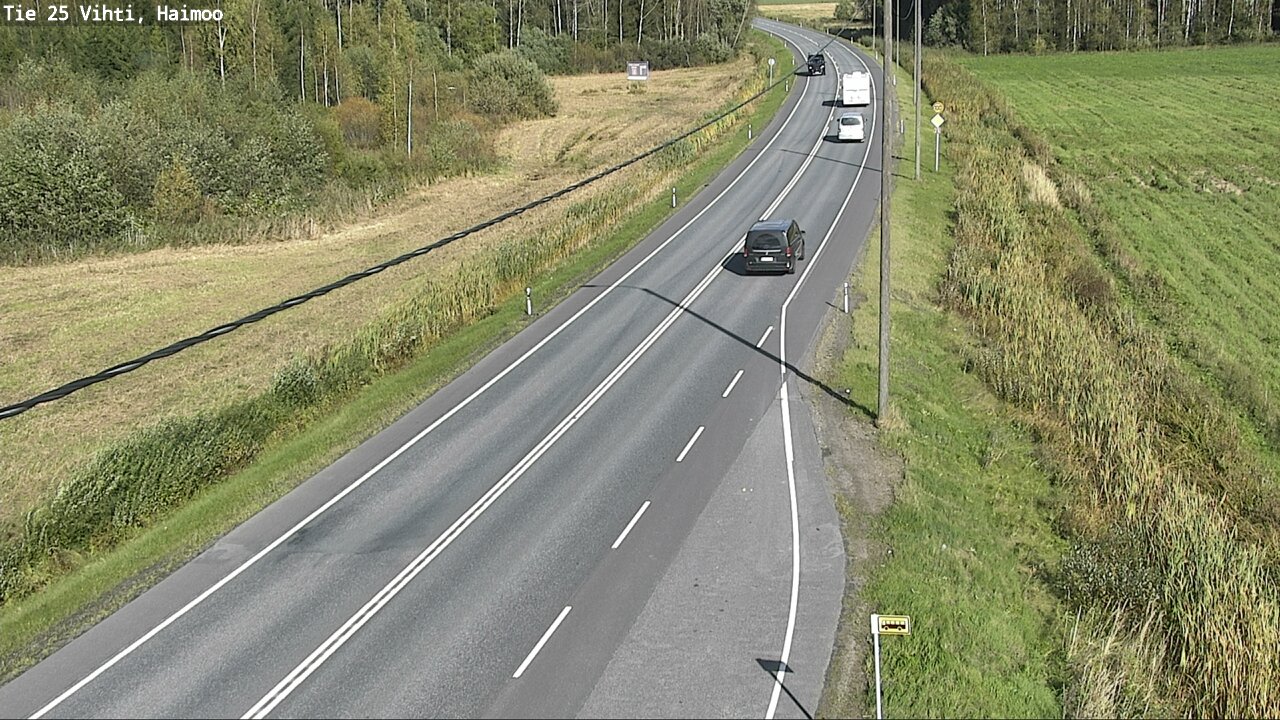 Weather Camera Image Road 25 Vihti, Haimoo, Vihti, Uusimaa