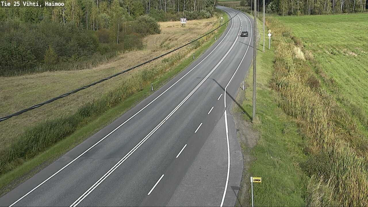 Weather Camera Image Road 25 Vihti, Haimoo, Vihti, Uusimaa