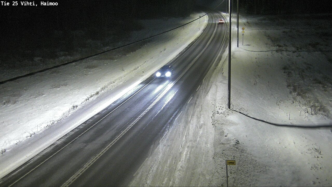 Weather Camera Image Road 25 Vihti, Haimoo, Vihti, Uusimaa
