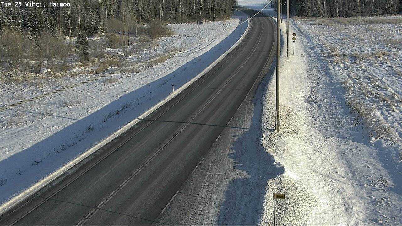 Weather Camera Image Road 25 Vihti, Haimoo, Vihti, Uusimaa